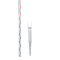 Surub de fundare (pilot insurubat) U 101x885x1,8mm HDG. M12